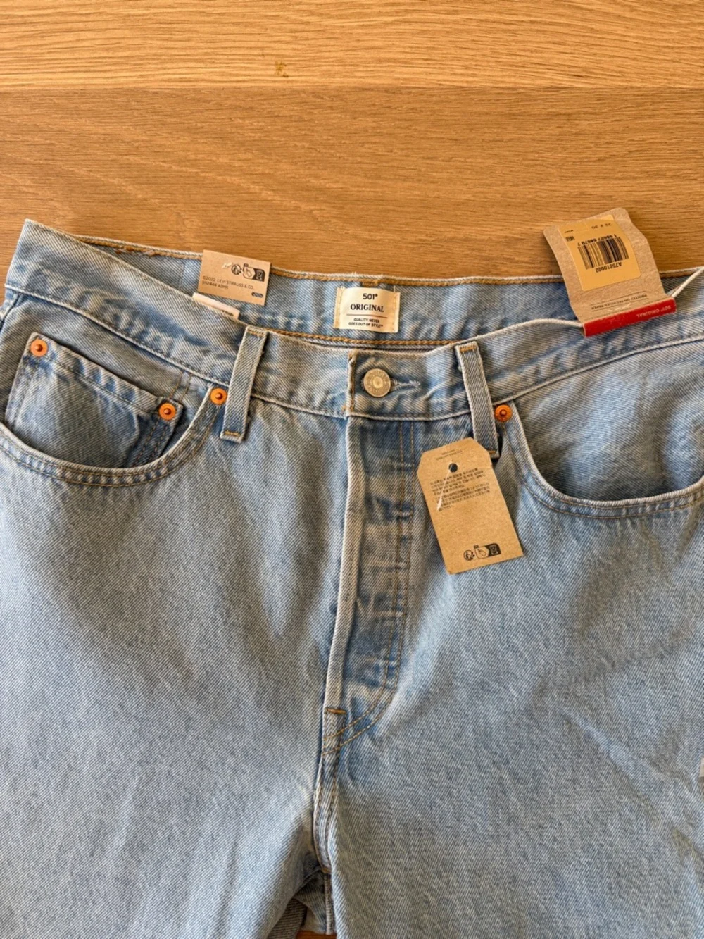 Levi's Riding Chaps Style Denim Jeans - Picture 2 of 5
